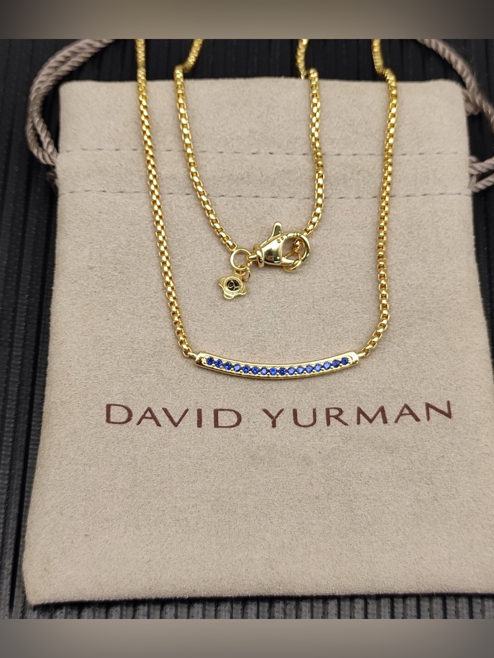 🥞David Yurman Necklaces with Original Pouch